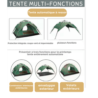 Tente automatique AVENTHURA™ — Montage rapide 2-3 personnes